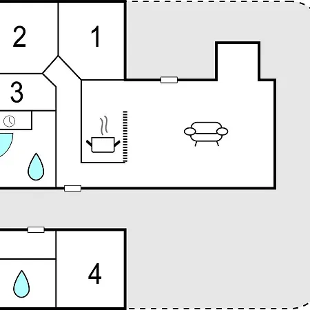 Four-bedroom Holiday In *
